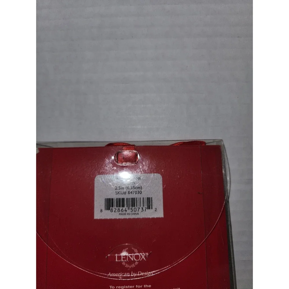 Lenox Charm Noel Christmas Ornament‎ 2.5